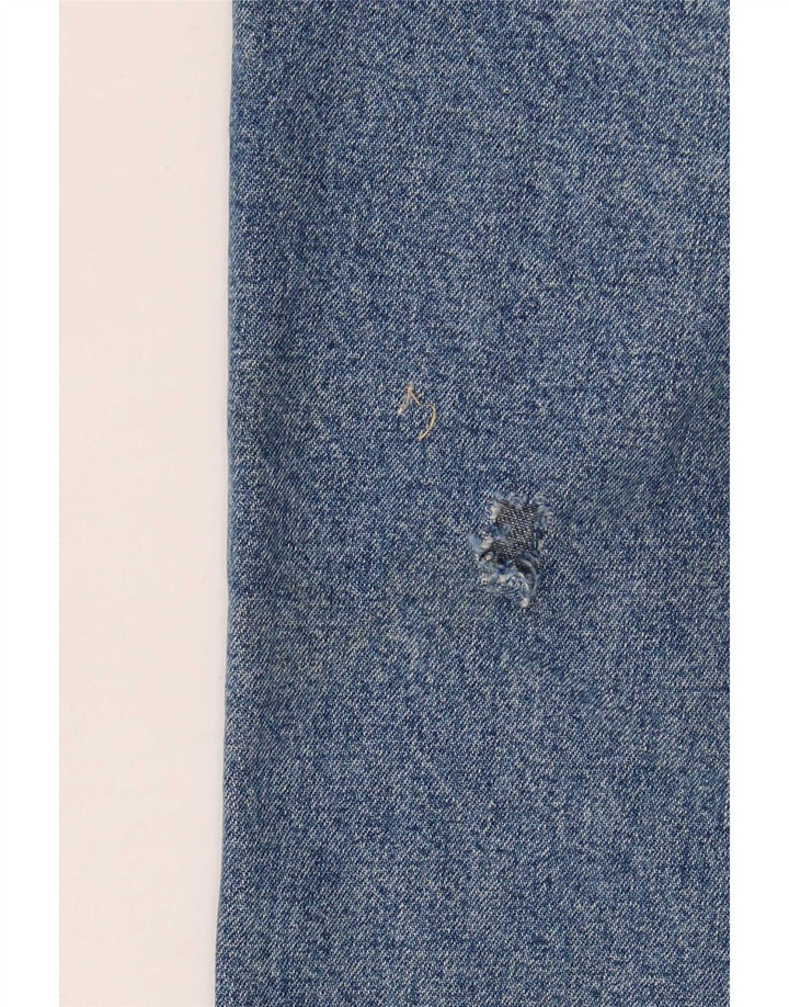 Invicta Damen Tapered Jeans W31 L28 Blaue Baumwolle