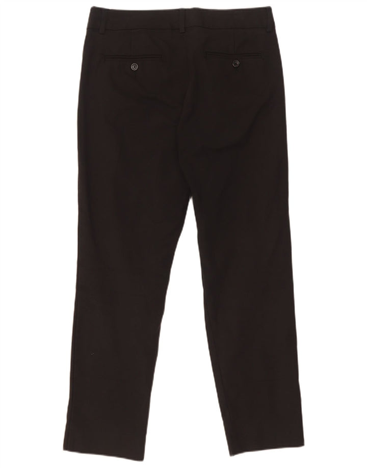 Max Mara Damen Weekend Slim Chino-Hose W30 L26 Schwarz