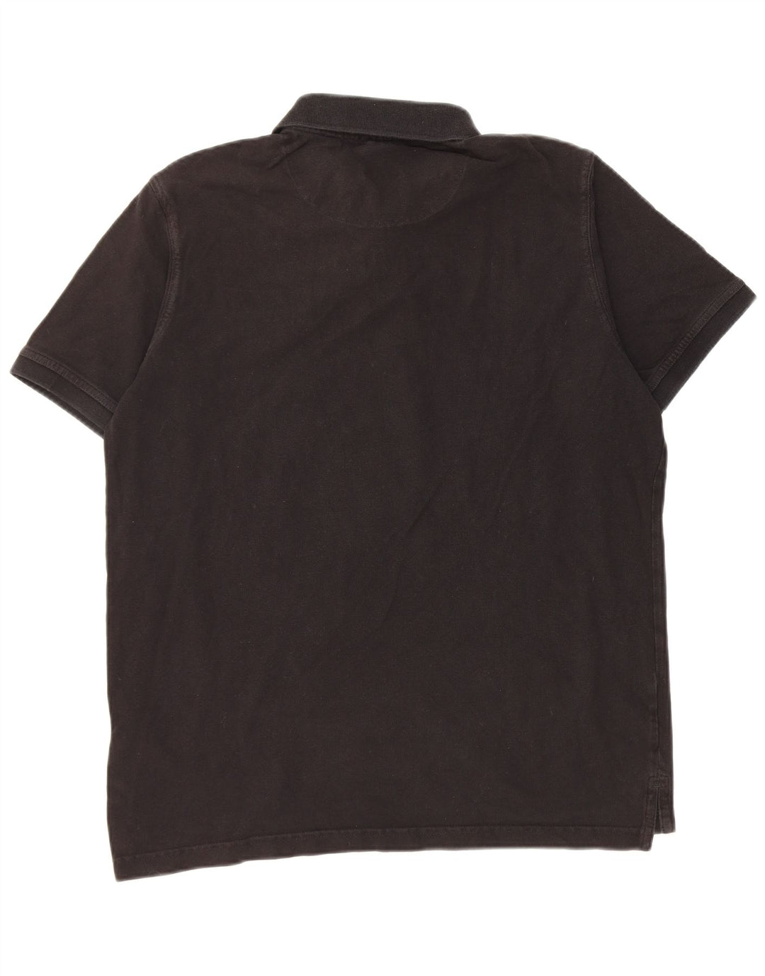 Pierre Cardin Herren-Poloshirt mit normaler Passform, mittelschwarze Baumwolle