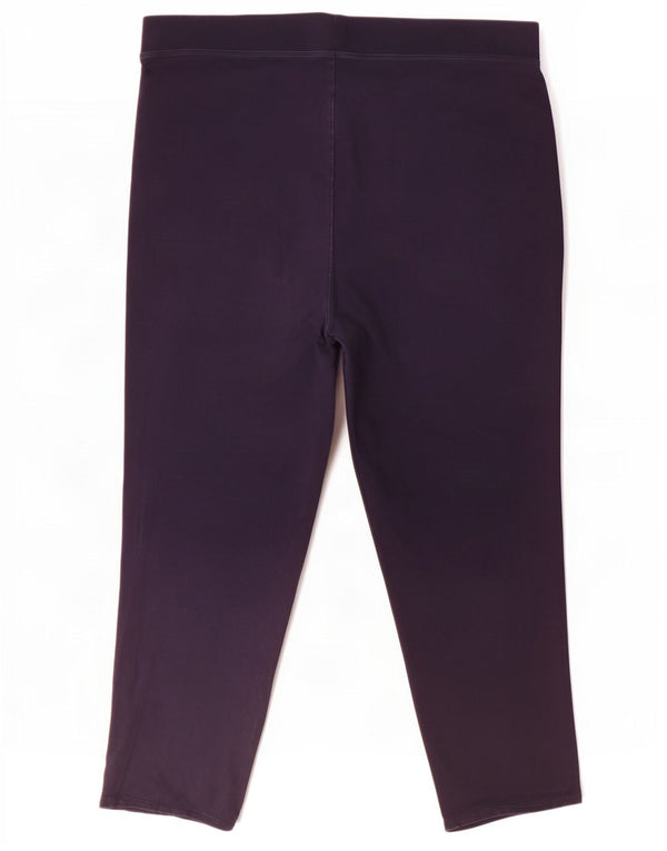 Marks & Spencer Damen-Trainingshose, UK 24 4XL, Marineblau, Baumwolle