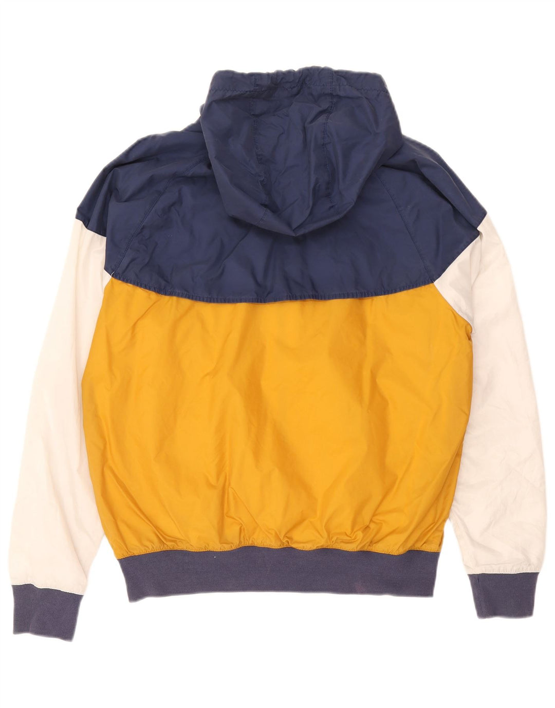 Nike Herren-Regenjacke mit Kapuze, UK 36, Größe S, mehrfarbig, Colourblock-Nylon