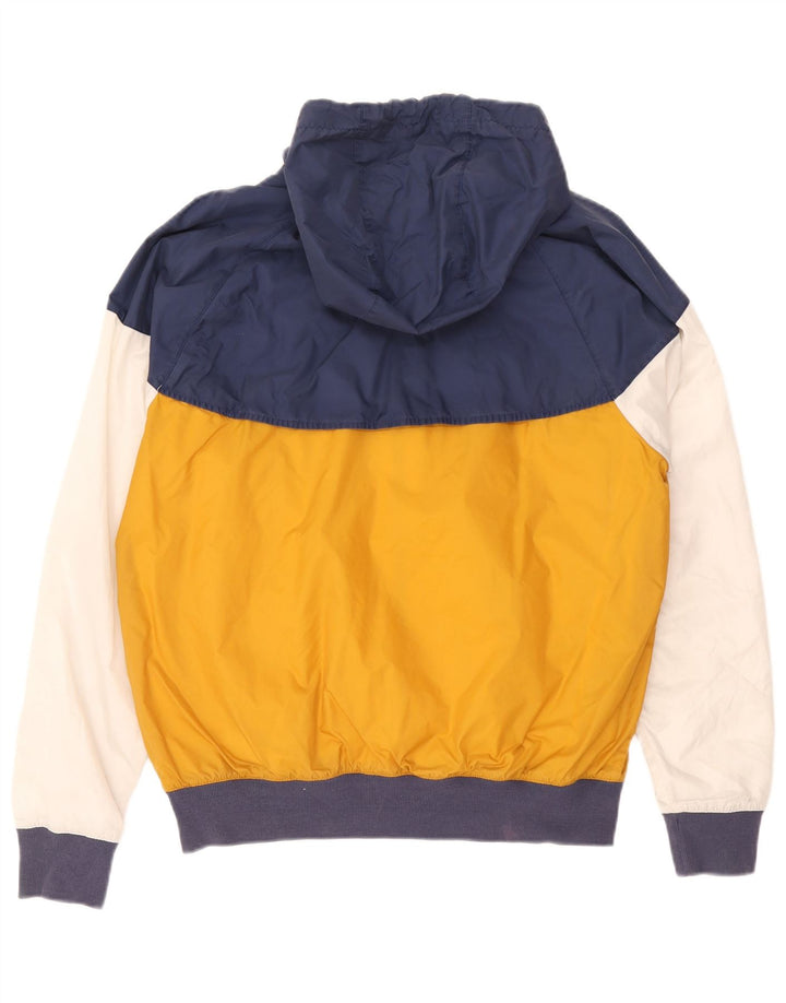 Nike Herren-Regenjacke mit Kapuze, UK 36, Größe S, mehrfarbig, Colourblock-Nylon