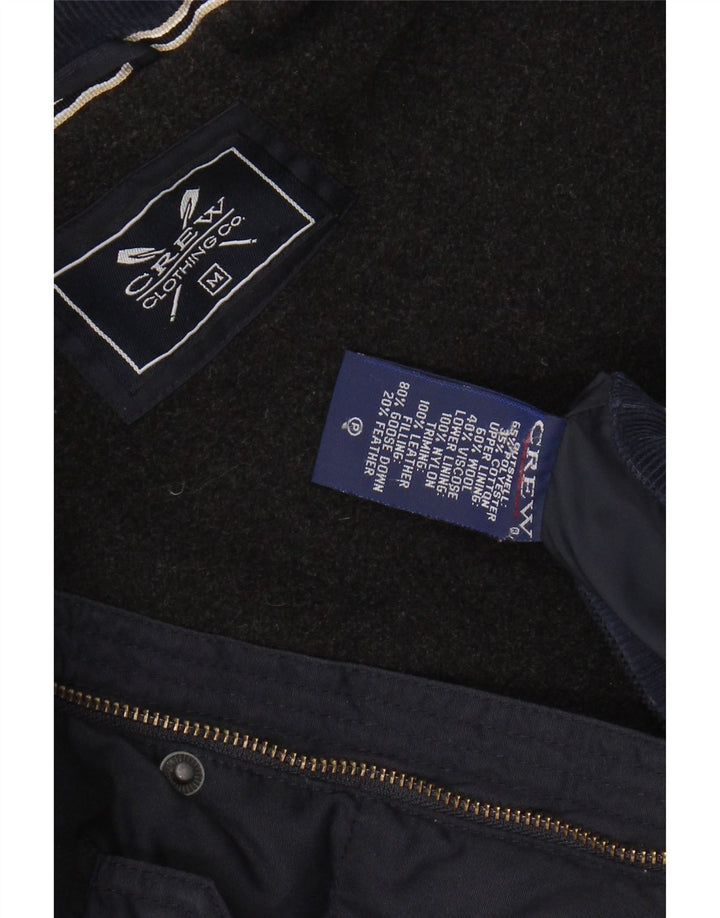 Crew Clothing Herren Wattierte Weste UK 38 Medium Marineblau Polyester