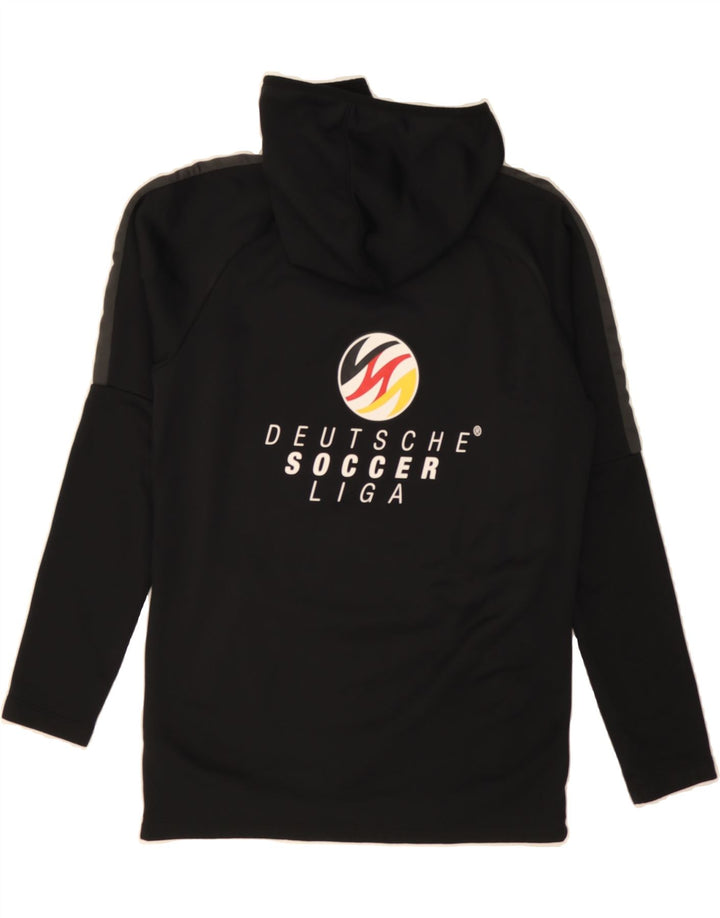 NIKE Mens Dri Fit Graphic Hoodie Jumper Small Black Polyester Vintage Nike and Second-Hand Nike from Messina Hembry 