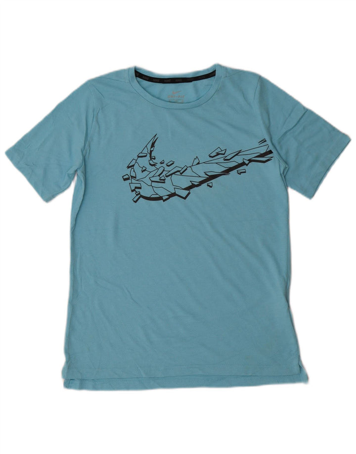 Nike Jungen Grafik T-Shirt Top 13–14 Jahre XL Blau Polyester