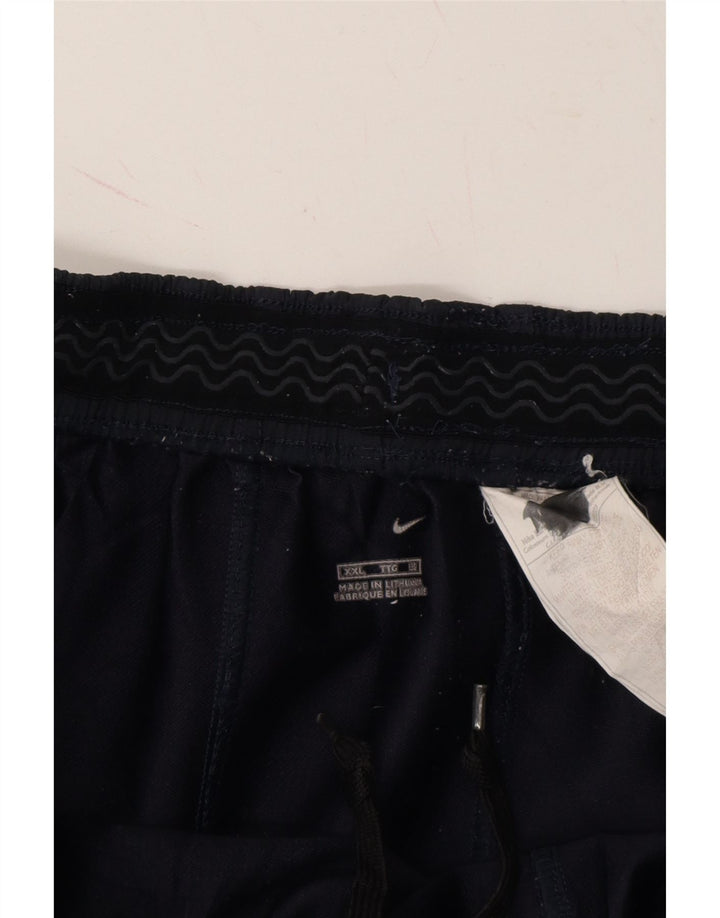 NIKE Womens Sport Shorts UK 20 2XL  Navy Blue Polyester Vintage Nike and Second-Hand Nike from Messina Hembry 