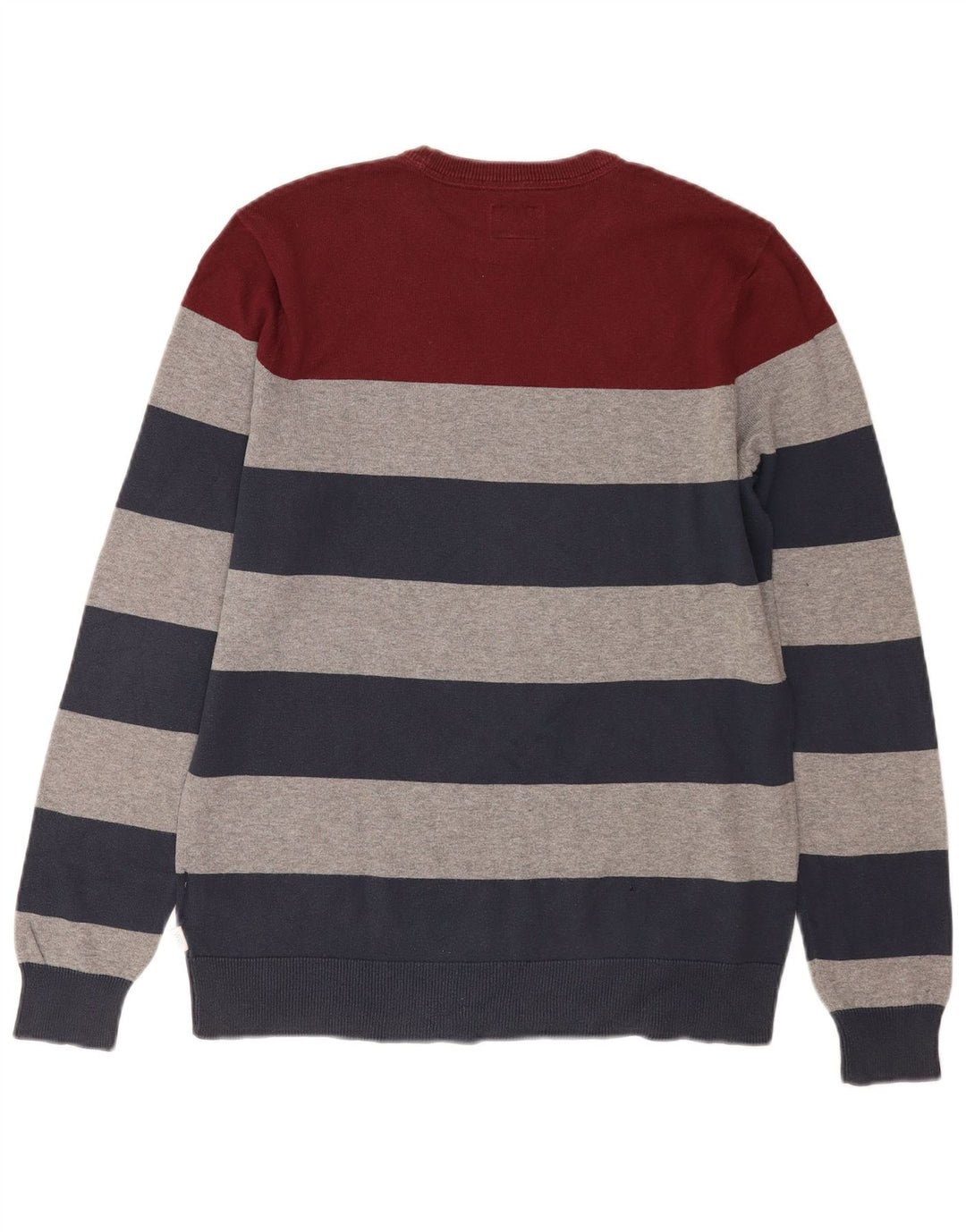 Vans Herren-Pullover mit Rundhalsausschnitt, klein, mehrfarbig, gestreift, Baumwolle