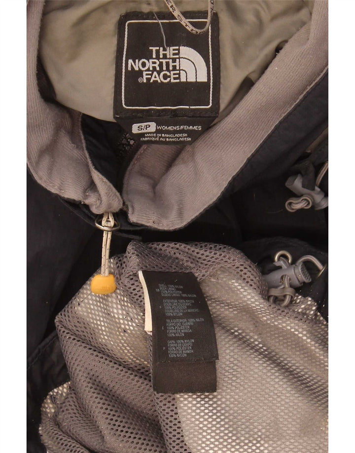 The North Face Damen Hyvent Hooded Oversized Regenjacke UK 10 Small Schwarz