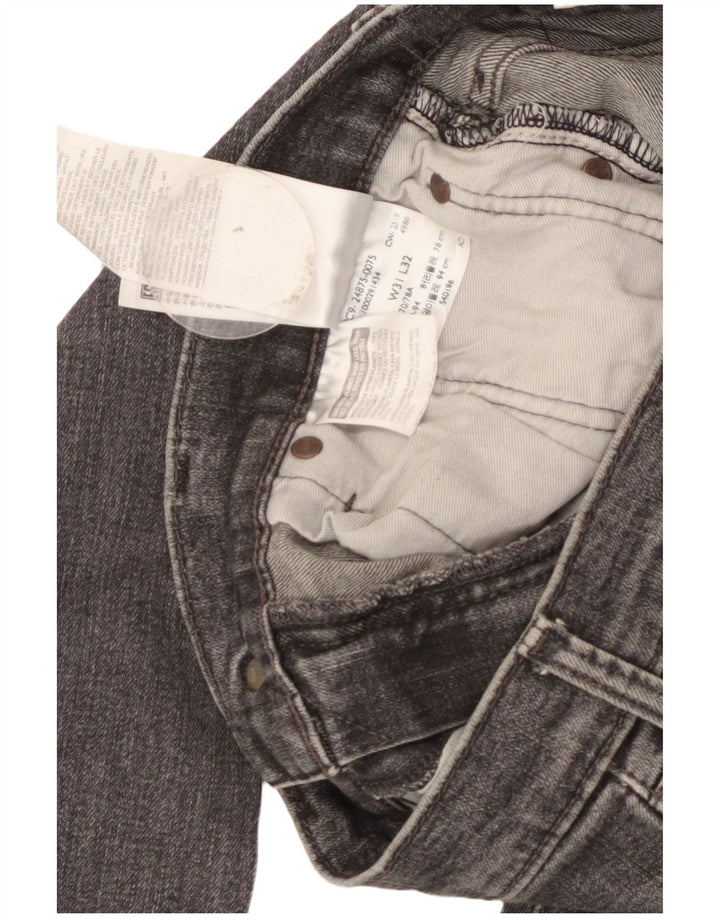 Levi's Herren 510 Skinny Jeans W31 L32 Graue Baumwolle