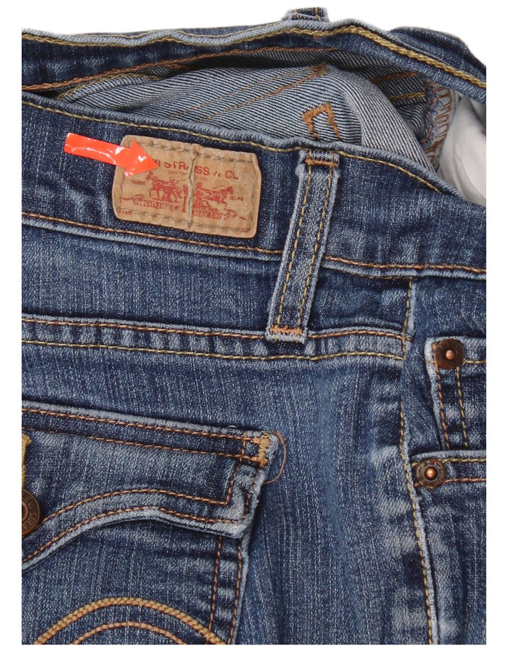Levi's Damen 524 Super Low Skinny Jeans W36 L31 Blau