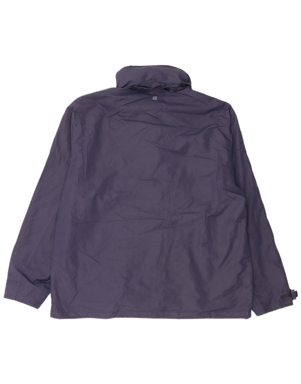 Mountain Warehouse Herren-Windjacke mit Kapuze, UK 42, XL, Marineblau