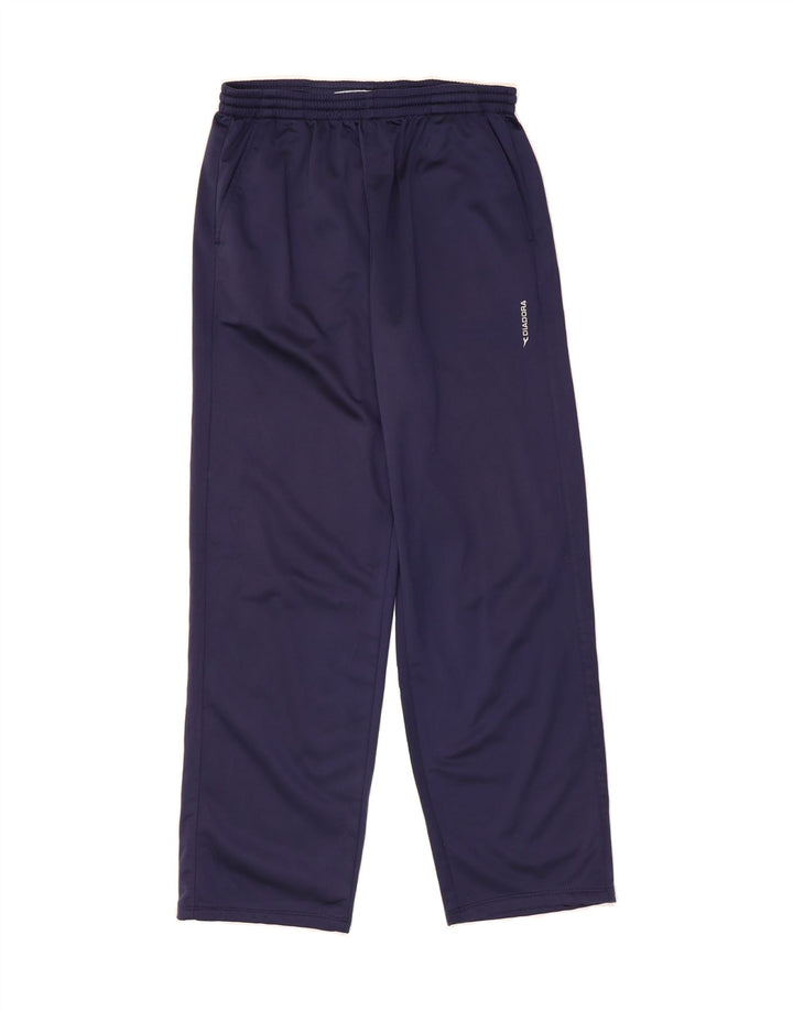 DIADORA Mens Tracksuit Trousers XL  Navy Blue Polyester Vintage Diadora and Second-Hand Diadora from Messina Hembry 
