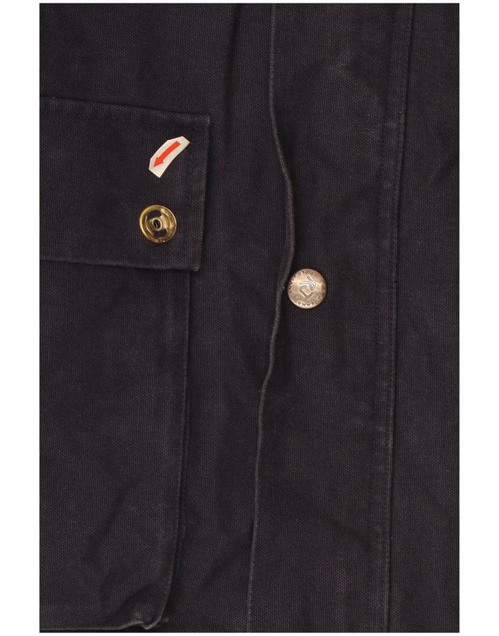 Rifle Herren Heritage Utility Jacke UK 36 Small Marineblau