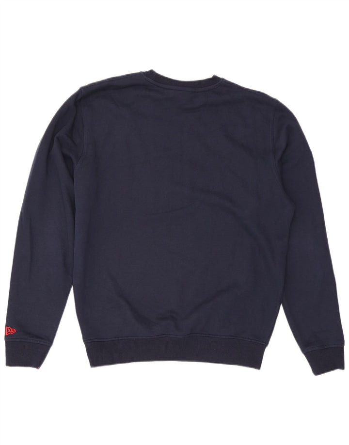 New Era Herren-Sweatshirt der New England Patriots in mittlerem Marineblau