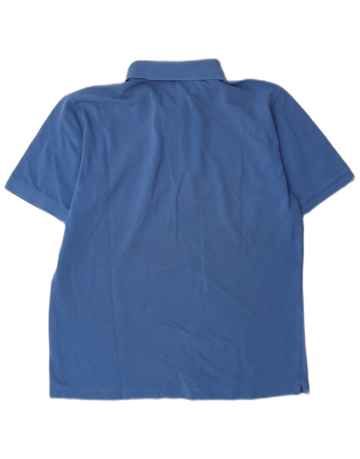 Kappa Herren-Poloshirt aus mittelblauer Baumwolle