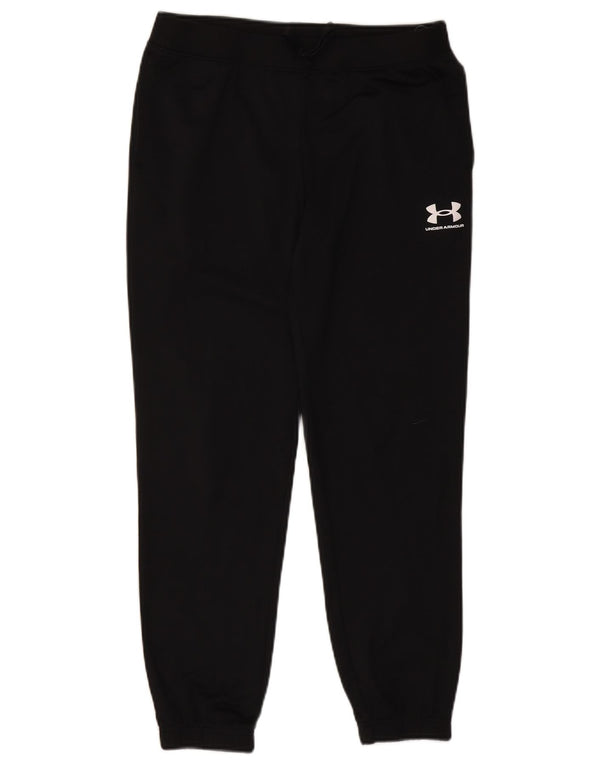 Under Armour Jungen-Trainingshose, Jogginghose, 13–14 Jahre, XL, schwarzes Polyester