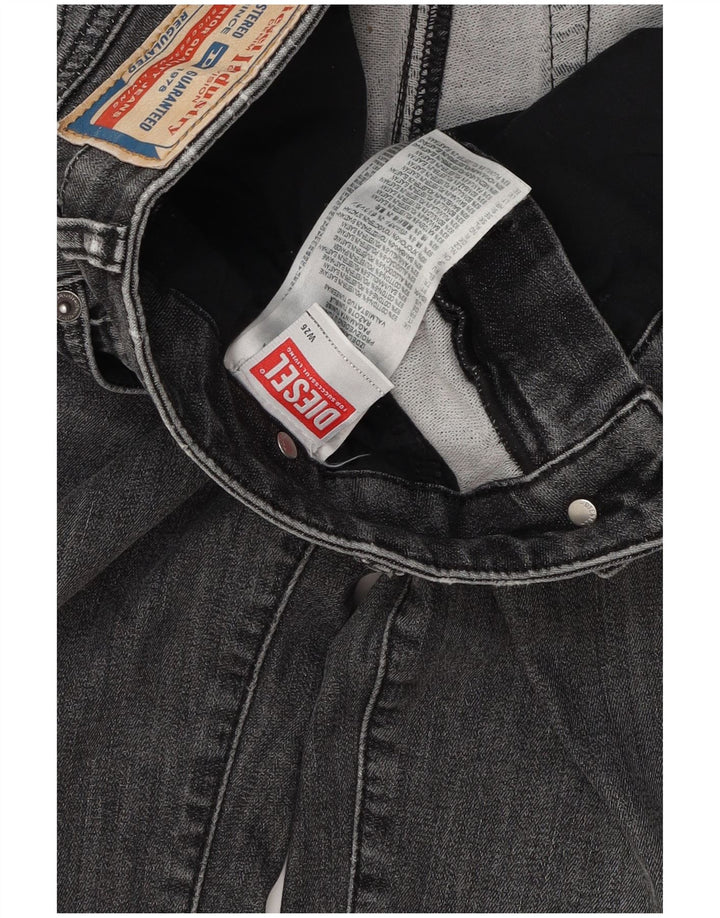 DIESEL Womens Skinny Jeans W26 L30 Grey Cotton