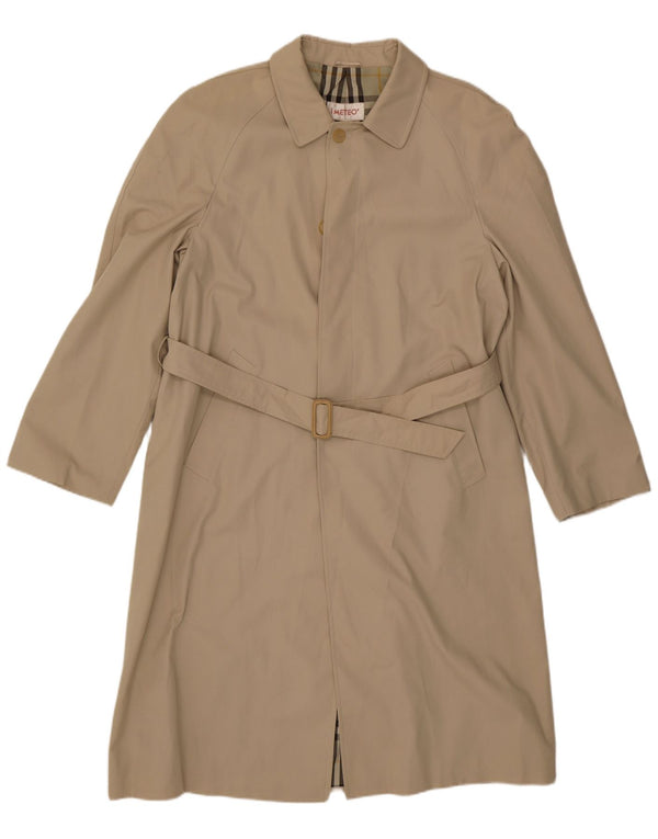Vintage Herren Mantel IT 54 2XL Beige