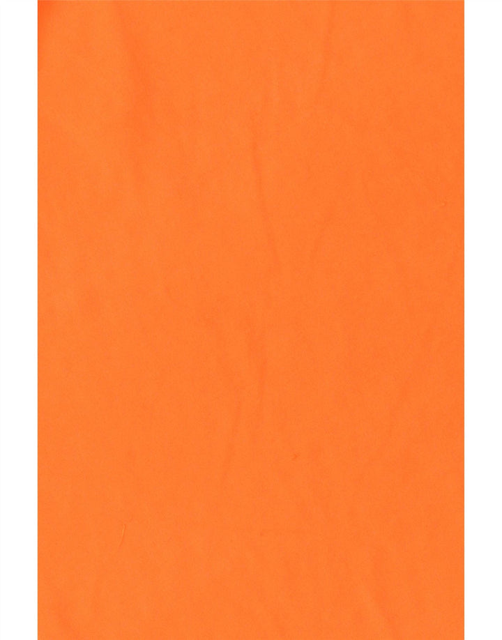 UNDER ARMOUR T-Shirt-Oberteil für Jungen, 11–12 Jahre, groß, orangefarbenes Polyester