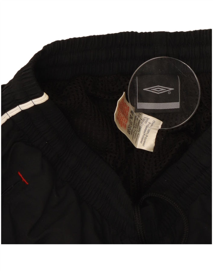 Umbro Herren-Trainingshose, Jogginghose, Größe S, Schwarz, Polyester