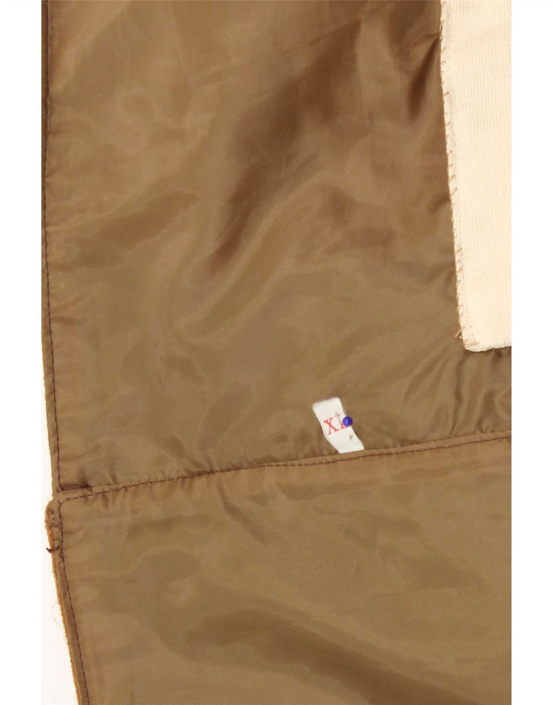 Vintage Herren Wildlederweste XL Braun