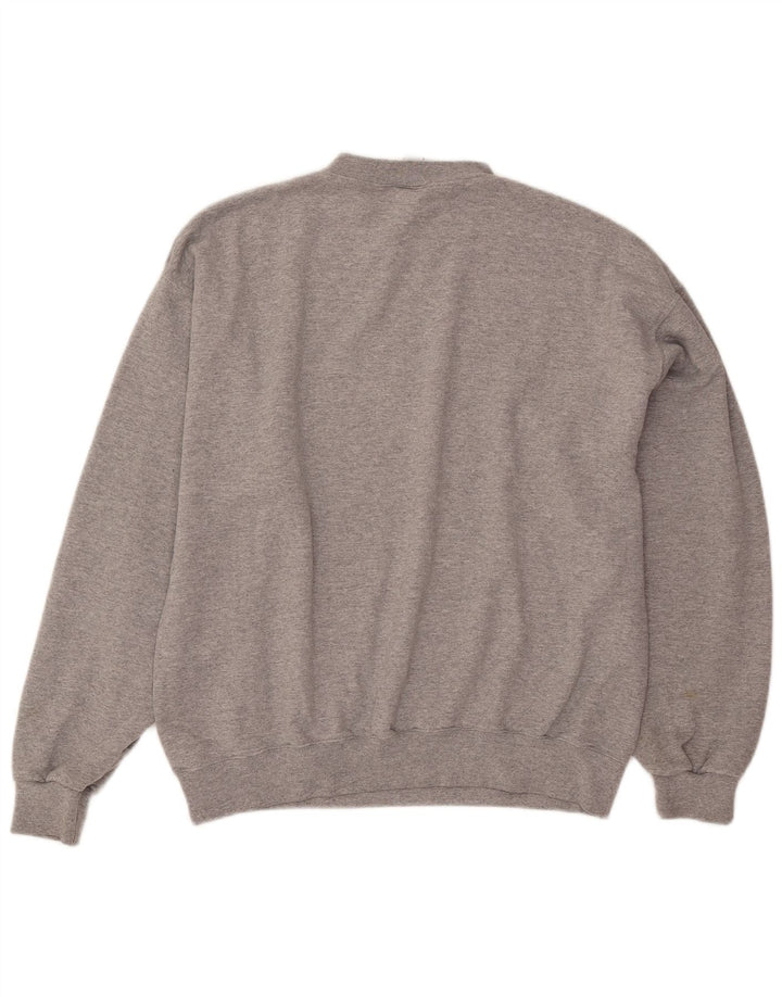 Champion Herren-Sweatshirt-Pullover, groß, grau meliert