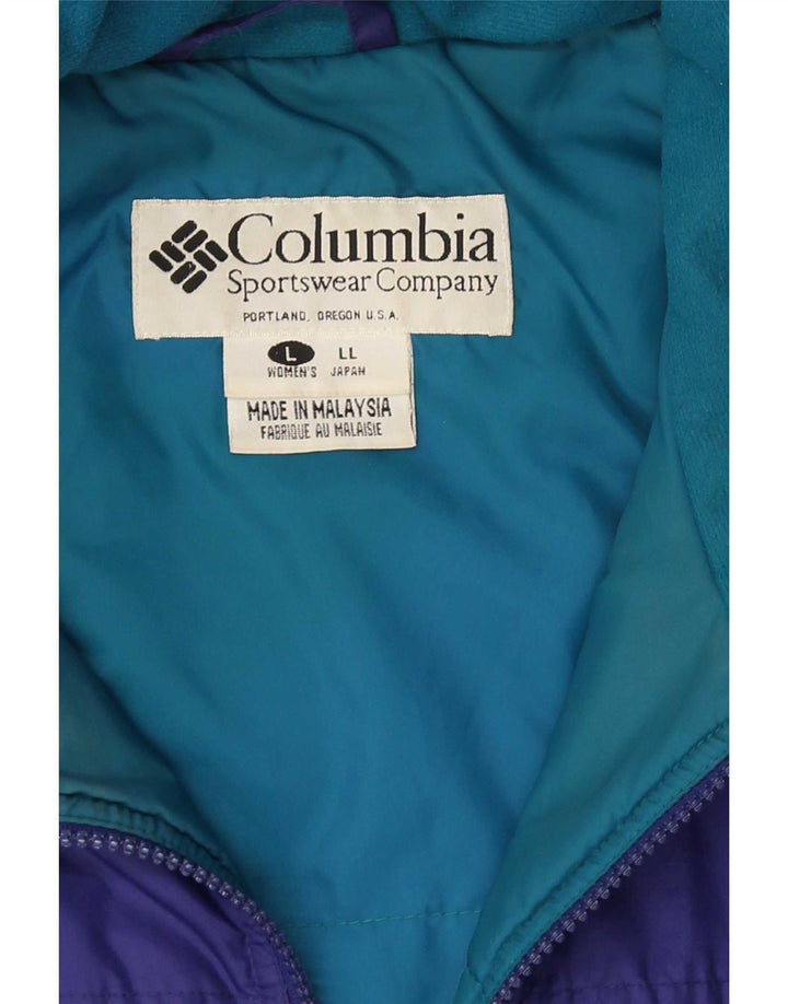 Columbia Womens Loose Fit Skijacke UK 16 Large Lila