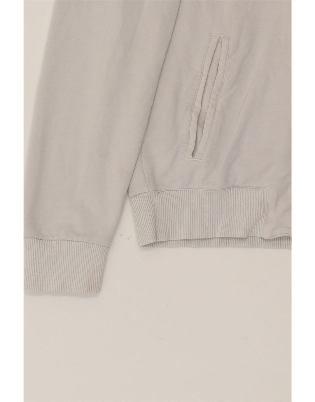 PUMA Mens Zip Hoodie Sweater Small Grey Colourblock Vintage Puma and Second-Hand Puma from Messina Hembry 