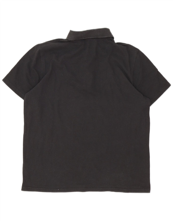 Puma Herren Poloshirt Große schwarze Baumwolle