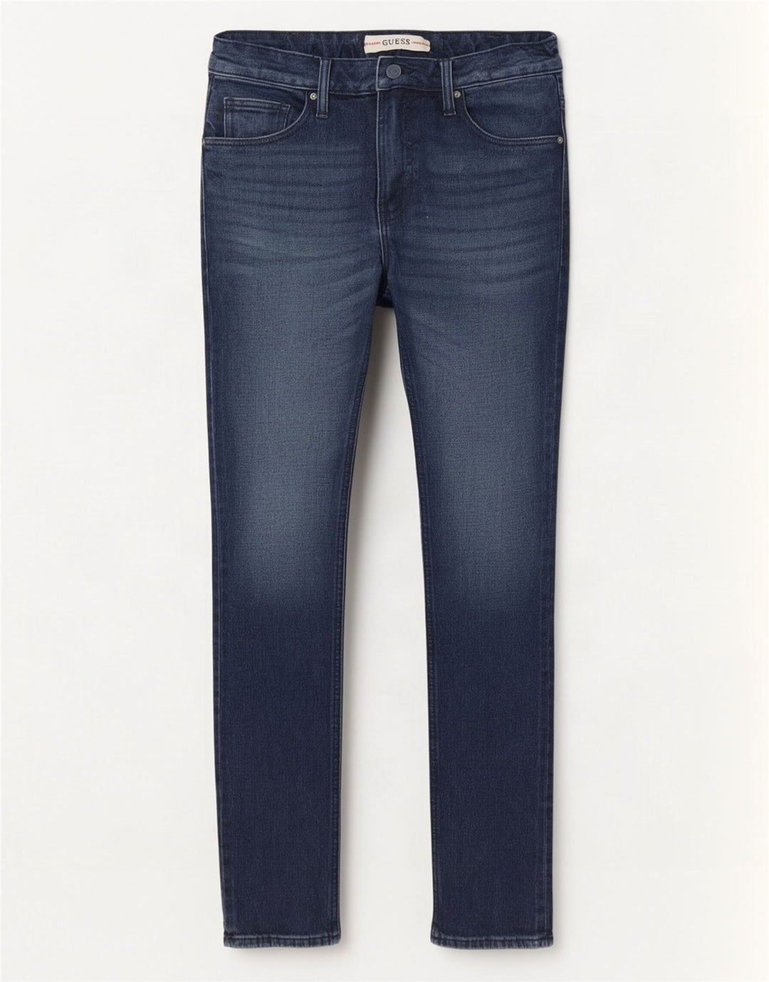 Guess Herren Slim Jeans W32 L31 Blaue Baumwolle