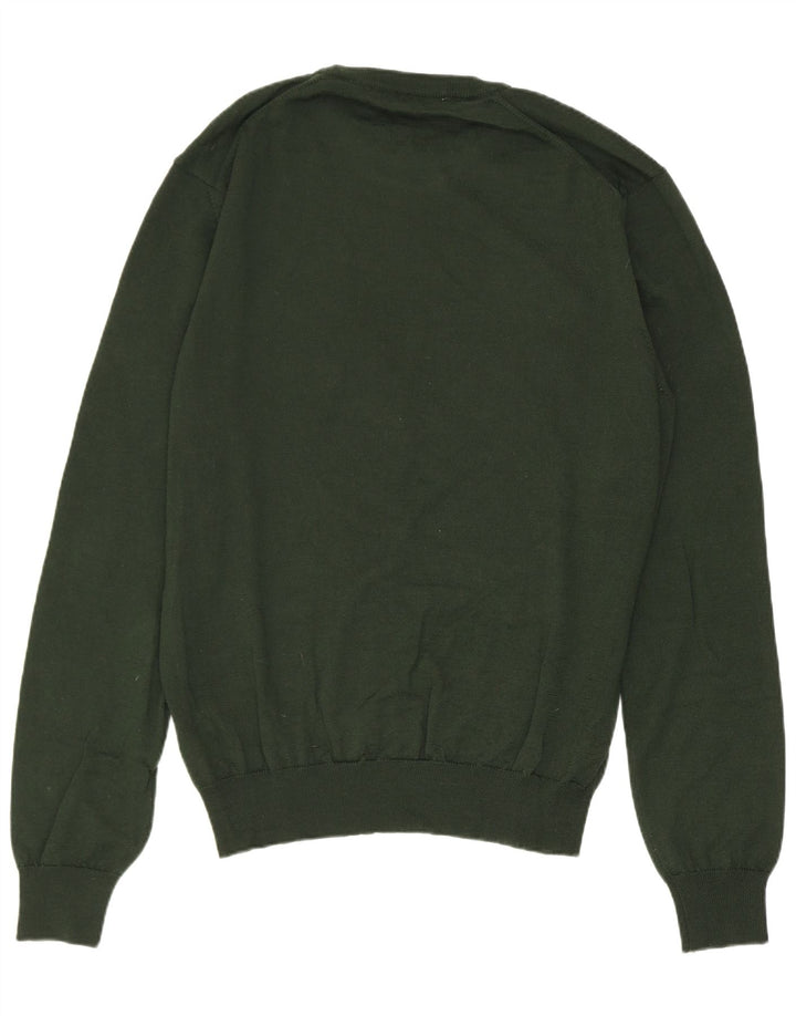 Calvin Klein Jeans Herren-Pullover mit Rundhalsausschnitt, große Khaki-Wolle