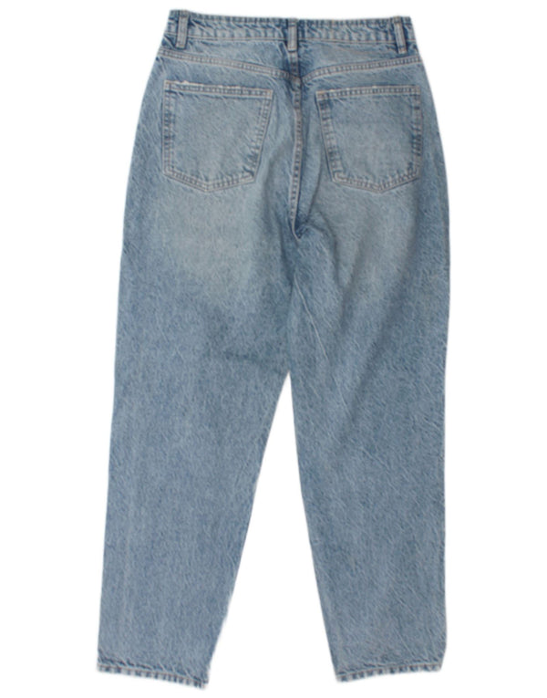 Zara Damen Tapered Jeans EU 40 Medium W30 L27 Blaue Baumwolle