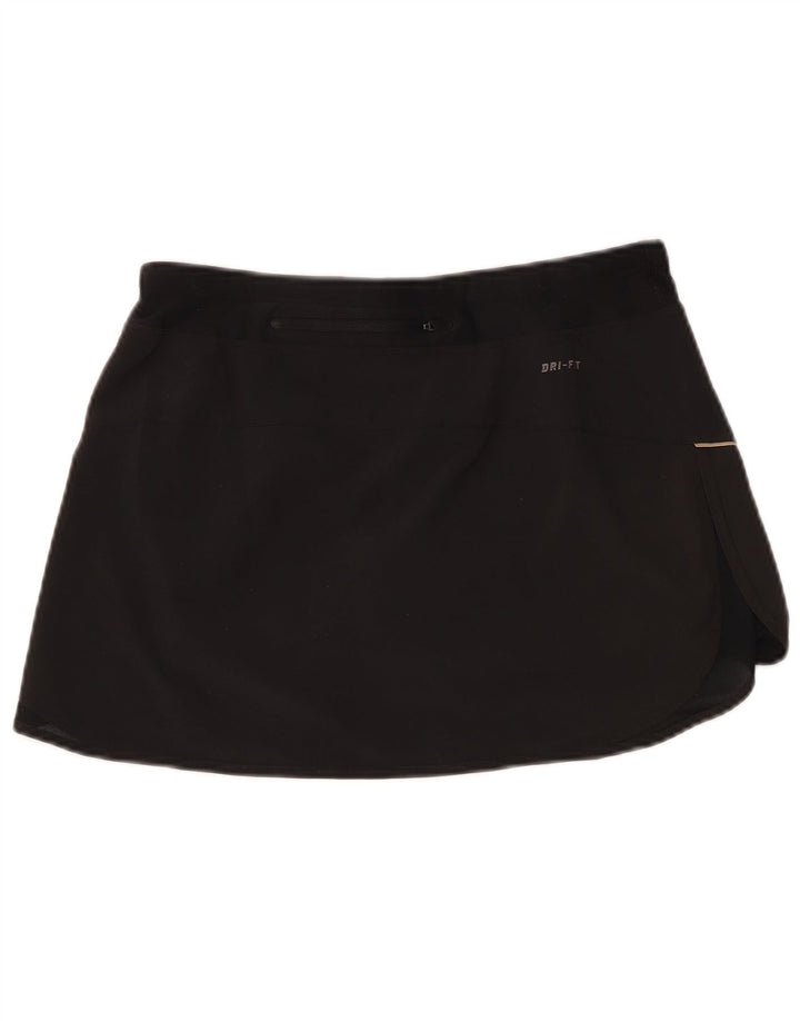 Adidas Damen Dri Fit Skort UK 14 Medium Schwarz
