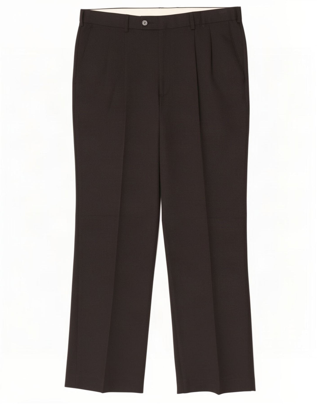 Farah Herren-Anzughose mit Pegged-Anzug, W36, L30, schwarzes Polyester