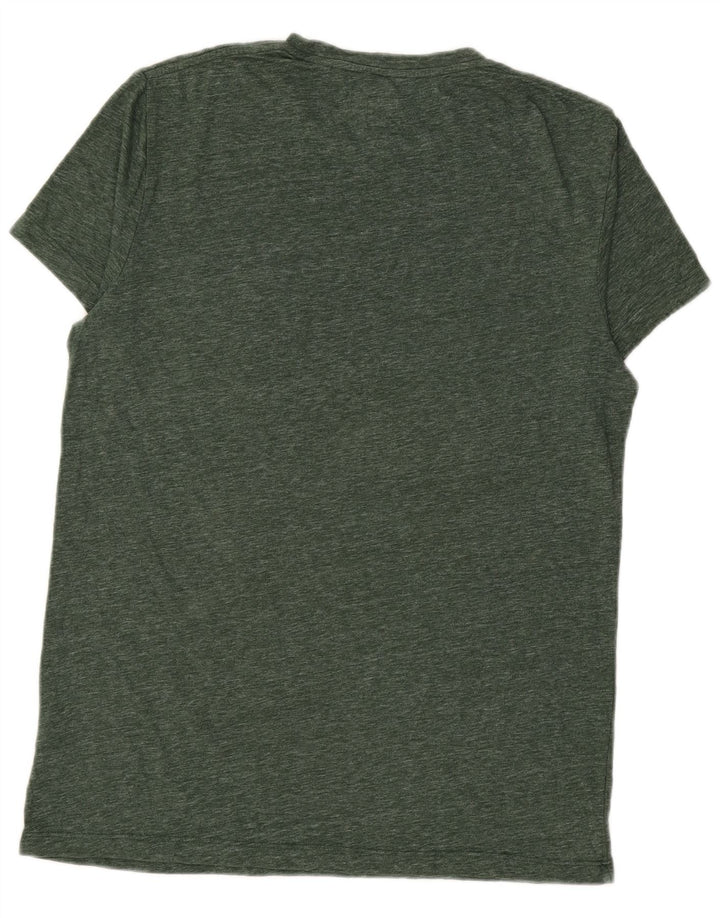 JACK WILLS Herren T-Shirt Top Large Grün Baumwolle