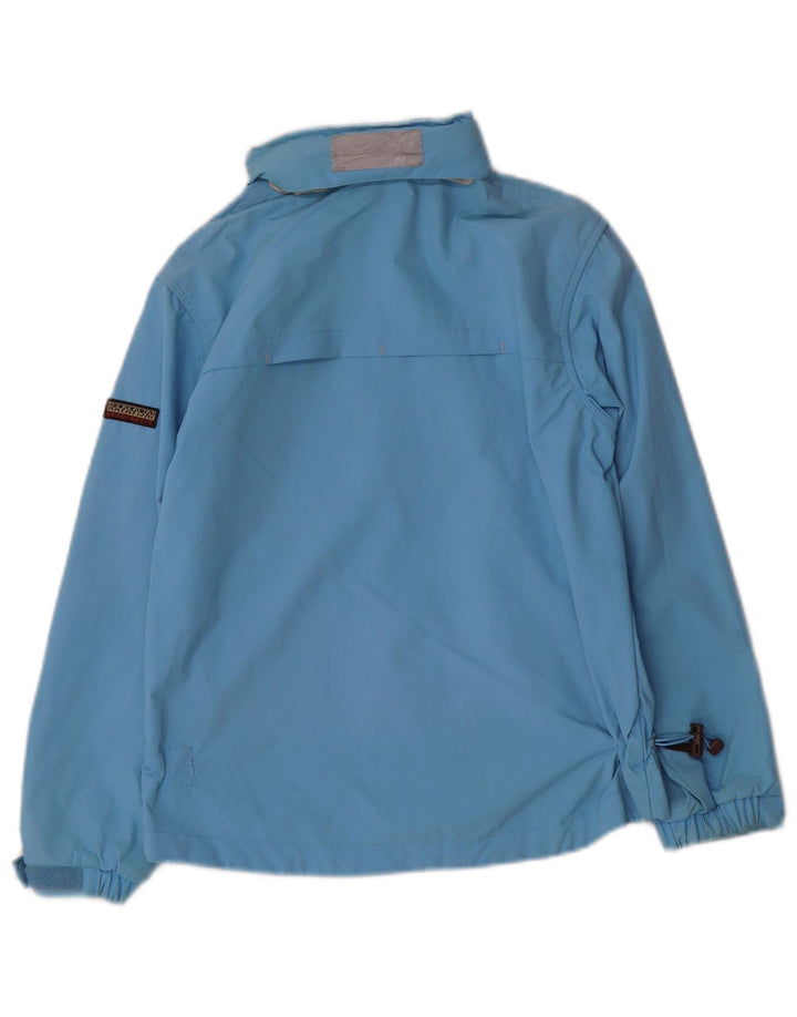 Napapijri Geographic Regenjacke für Jungen, 9–10 Jahre, blaues Nylon