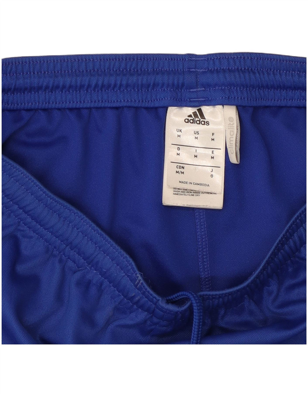 ADIDAS Herren Climalite Sport Shorts Mittelblaues Polyester