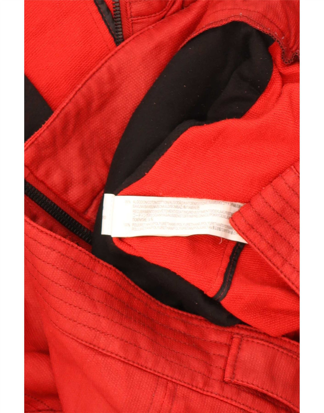 Zara Herren Utility Jacke UK 36 Small Rot Polyester