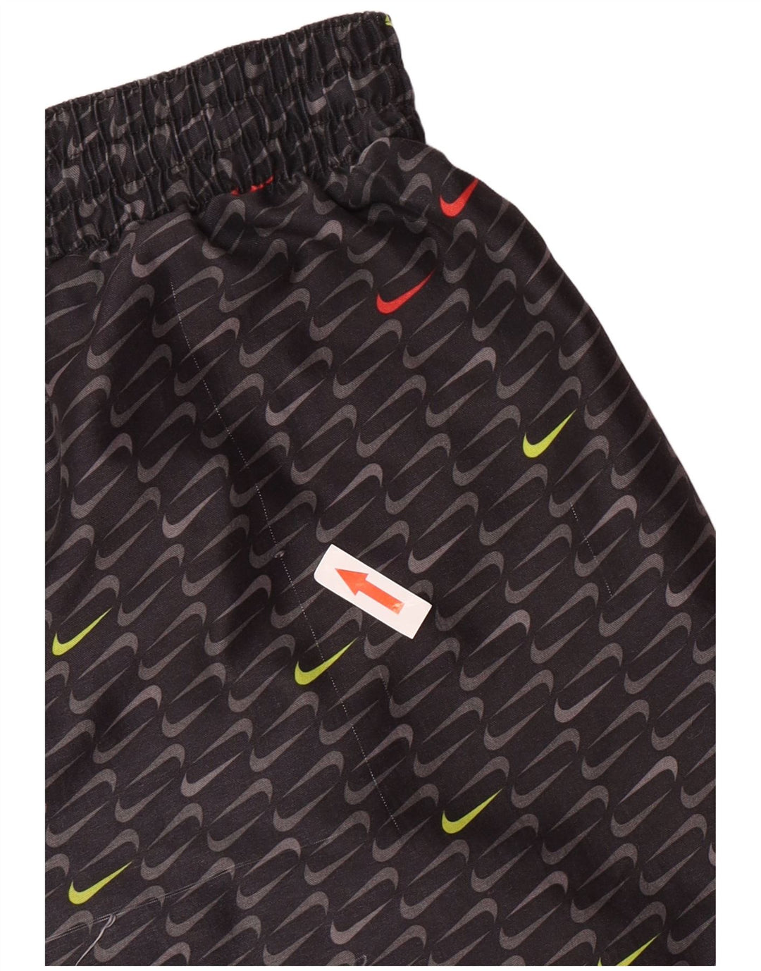 Nike Herren-Badeshorts mit Grafik, Größe L, Grau