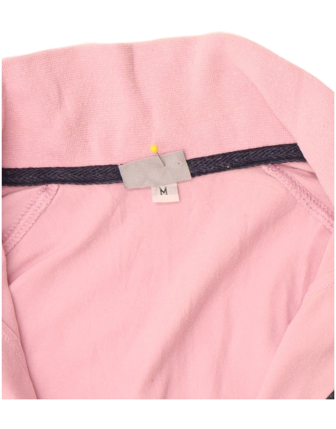 Asics Damen-Trainingsanzug-Top-Jacke UK 12 Mittelrosa Baumwolle