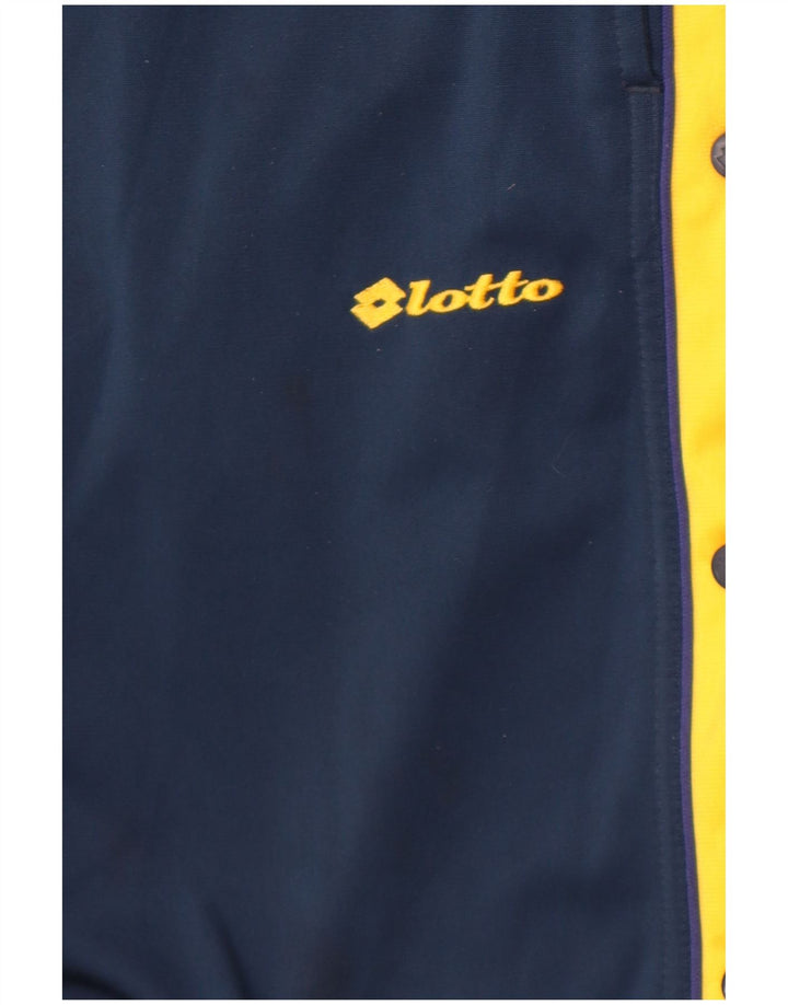 Lotto Herren-Jogger-Trainingshose, mittleres Marineblau, Farbblock