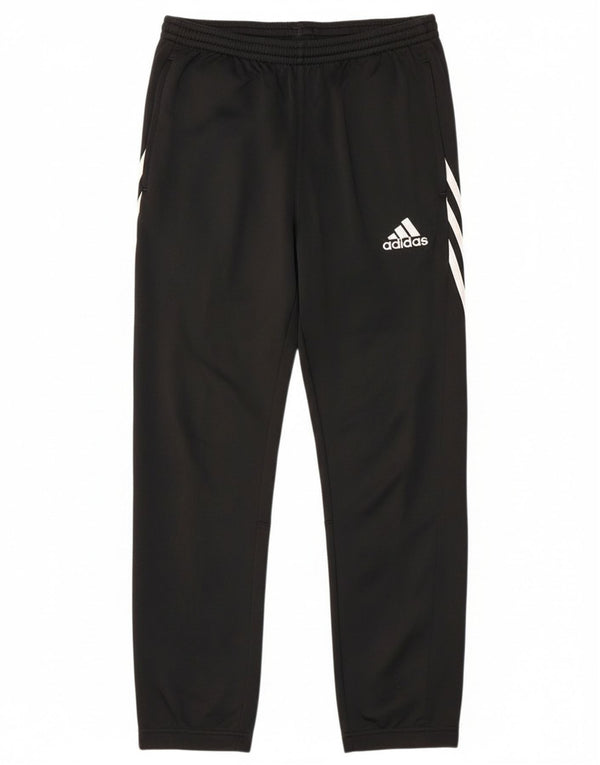 Adidas Jungen Jogger Trainingshose 13-14 Jahre XL Schwarz gestreift Sport