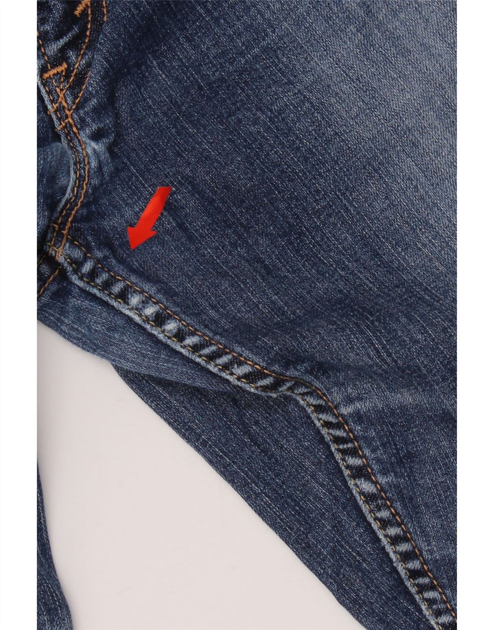 Levi's Damen 524 Super Low Skinny Jeans W36 L31 Blau