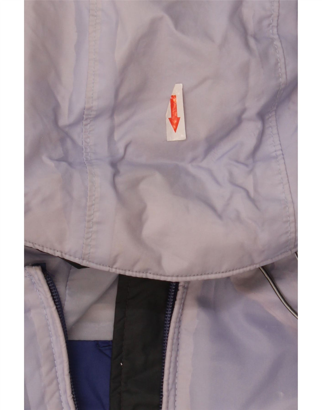 Columbia Damen Omni-Tech Kapuzen-Regenjacke UK 14 Mittelblauer Farbblock