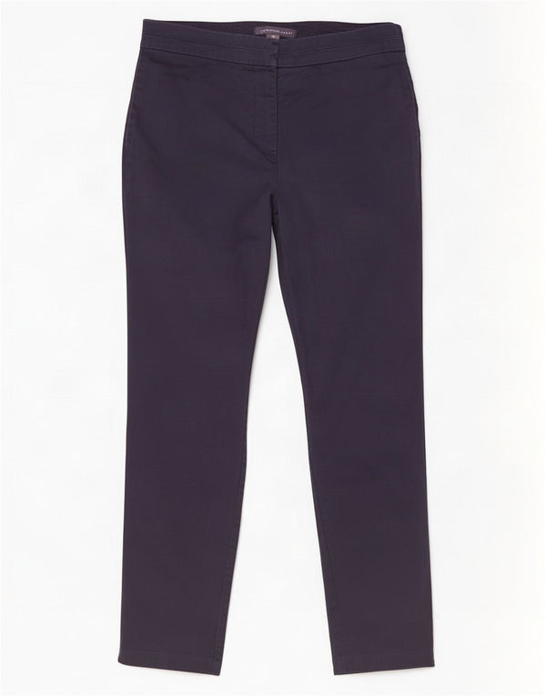 Marks & Spencer Damen Slim Casual Hose UK 10 Small W28 L27 Marineblau