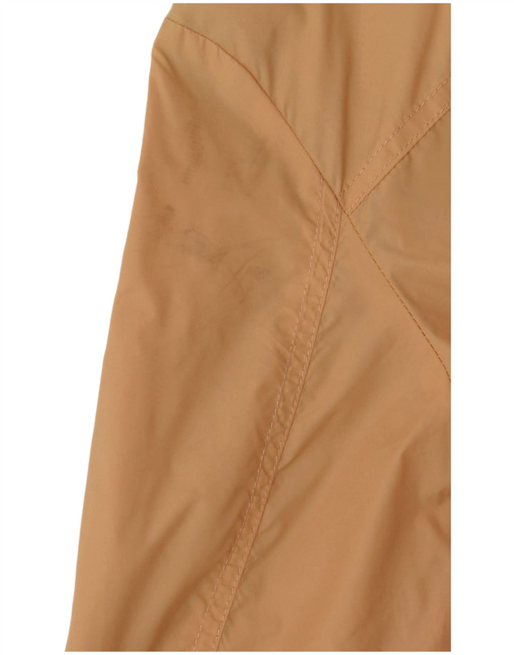 Zu Elements Damen Crop Bomberjacke UK 10 Small Beige Polyamid