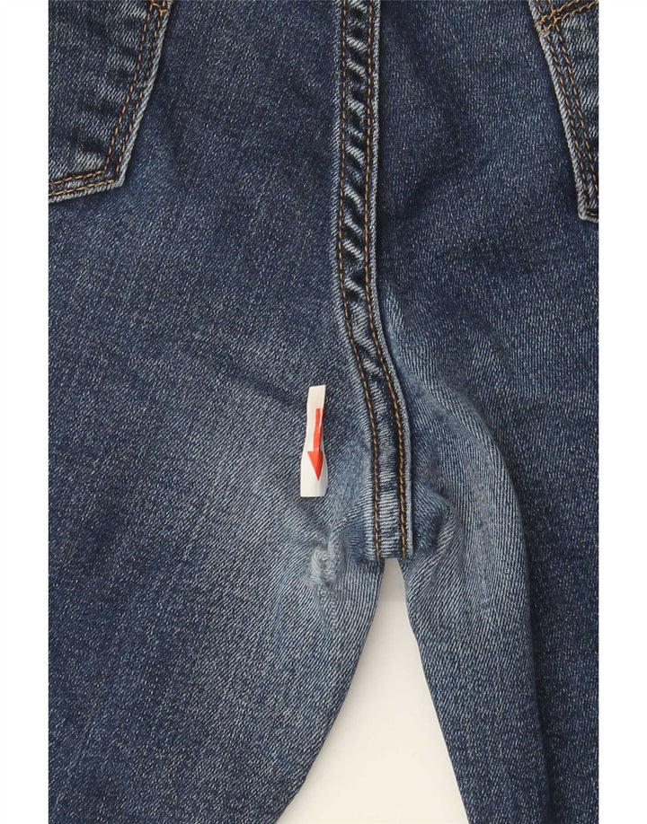 Levi's Damen 712 Slim Jeans W27 L30 Blaues Lyocell