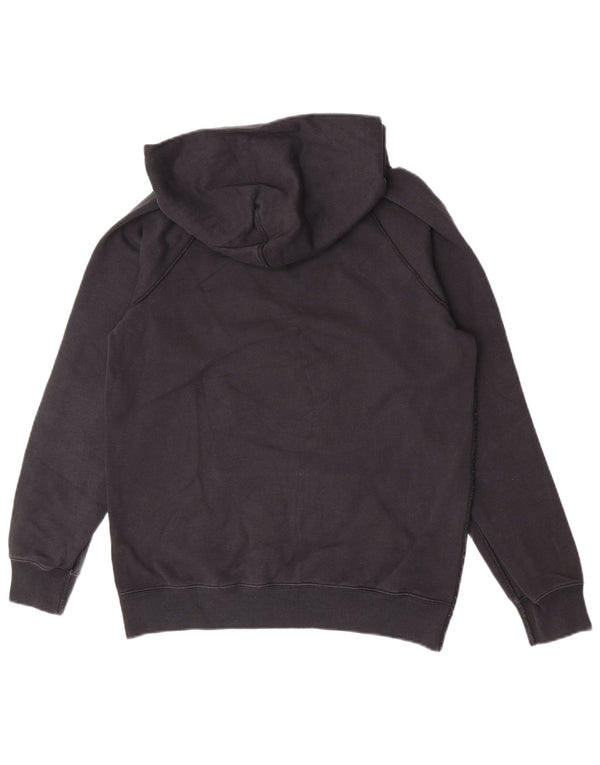 Jack Wills Damen-Pullover mit übergroßem Kapuzenpullover, Gr. 10, Größe S, Schwarz, Baumwolle