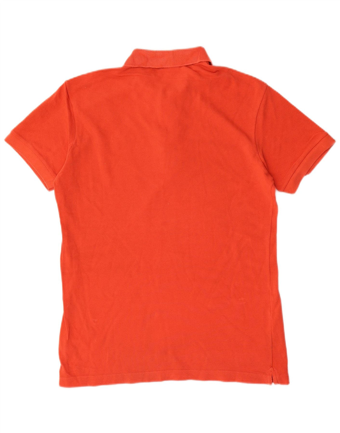 LACOSTE Herren Slim Fit Poloshirt Größe 4 Mittelorange Baumwolle