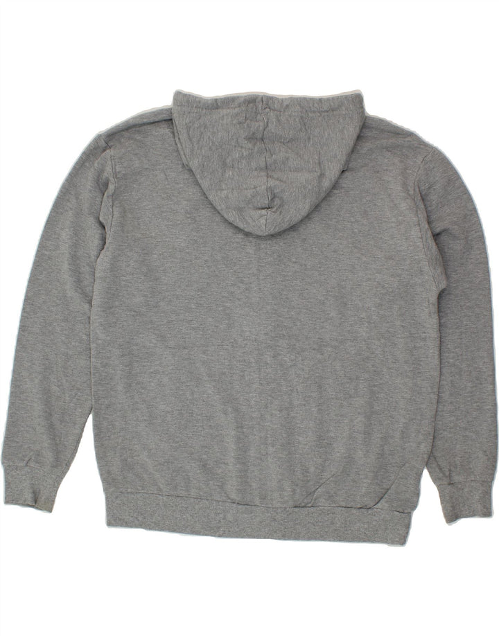 EDDIE BAUER Mens Zip Hoodie Sweater Large Grey Viscose Vintage Eddie Bauer and Second-Hand Eddie Bauer from Messina Hembry 